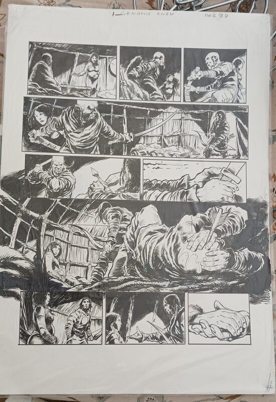 Gengis Khan by Manuel Garcia - Comic Strip
