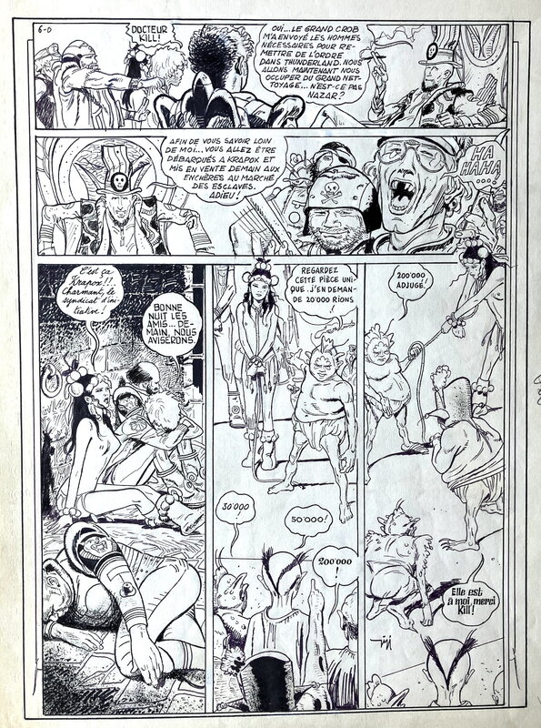 En vente - GIGI / ORION AU CHOIX - Planche originale