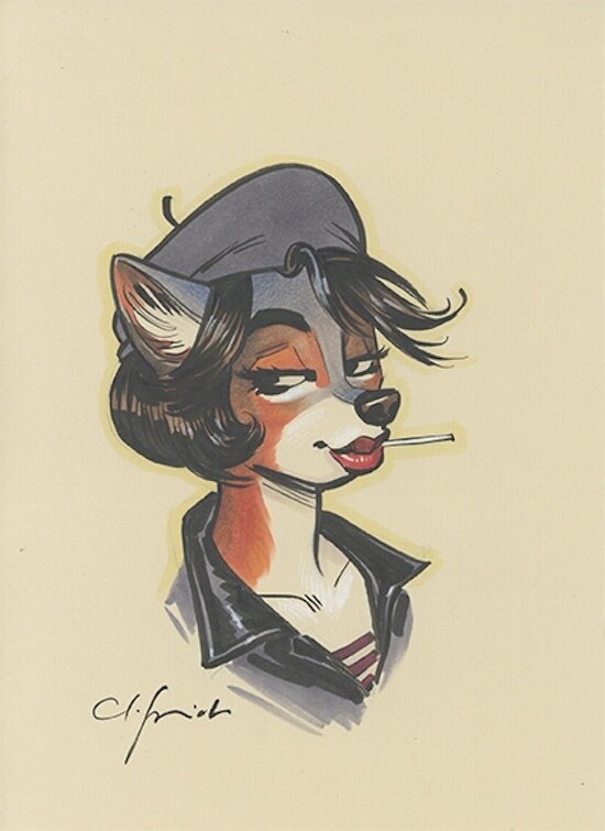 Rachel Zucco by Juanjo Guarnido - Original Illustration