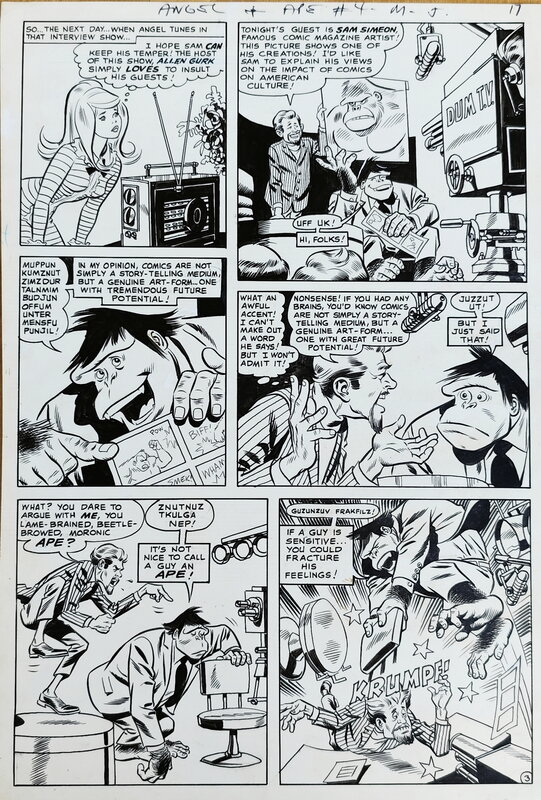 Angel and The Ape by Bob Oksner, Wally Wood, E.Nelson Bridwell - Comic Strip