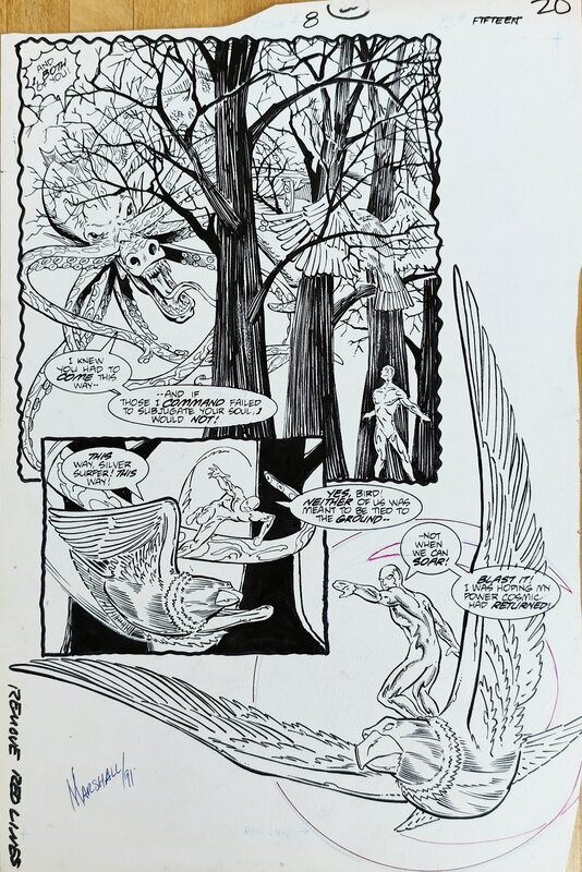 Silver Surfer by Marshall Rogers, Joe Rubinstein, Steve Englehart - Comic Strip