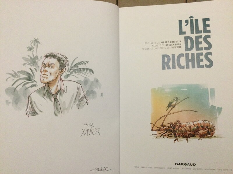 L’île des riches by Titwane - Comic Strip