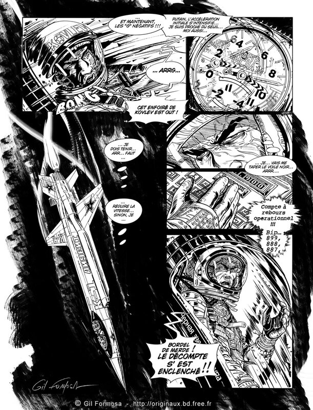 Gil Formosa, Sergent-Major BOWEN T1 P44 - Comic Strip
