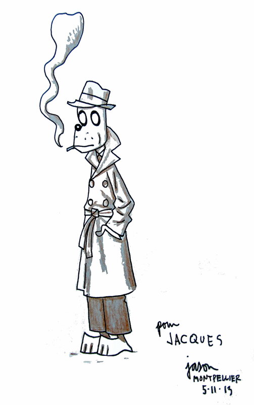 Le détective triste by Jason - Sketch