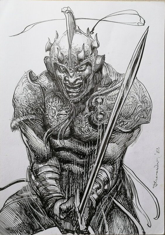 Samouraï by Dejan Nenadov - Comic Strip