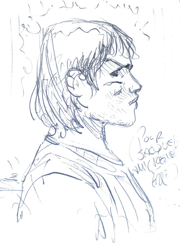Frédéric Vignaux, Thorgal Kriss de Valnor - T7 - Sketch