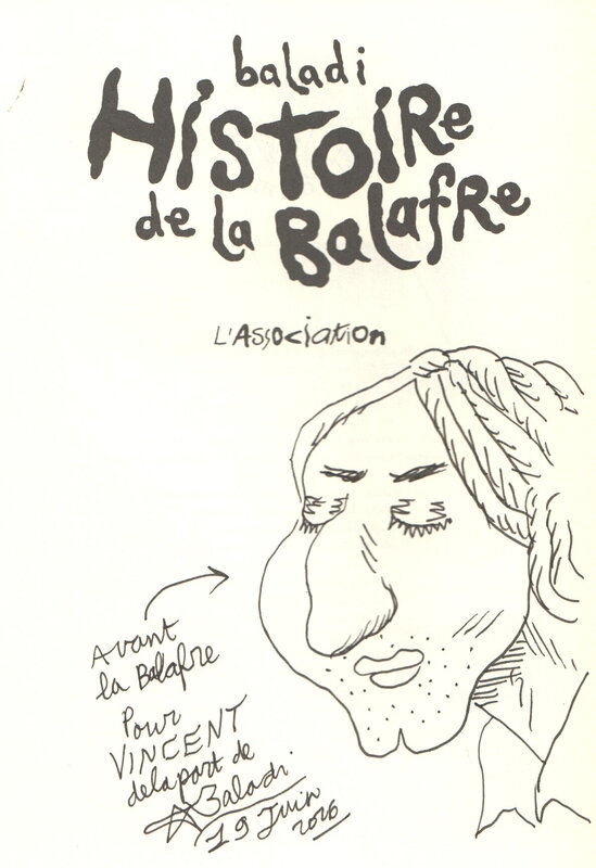 Alex Baladi, Histoire de la balafre - Sketch