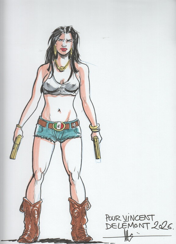 Pluma by Michel Espinosa - Sketch