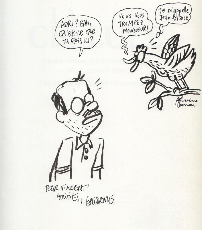La cellule by Guillaume Long, Adrienne BARMAN - Sketch