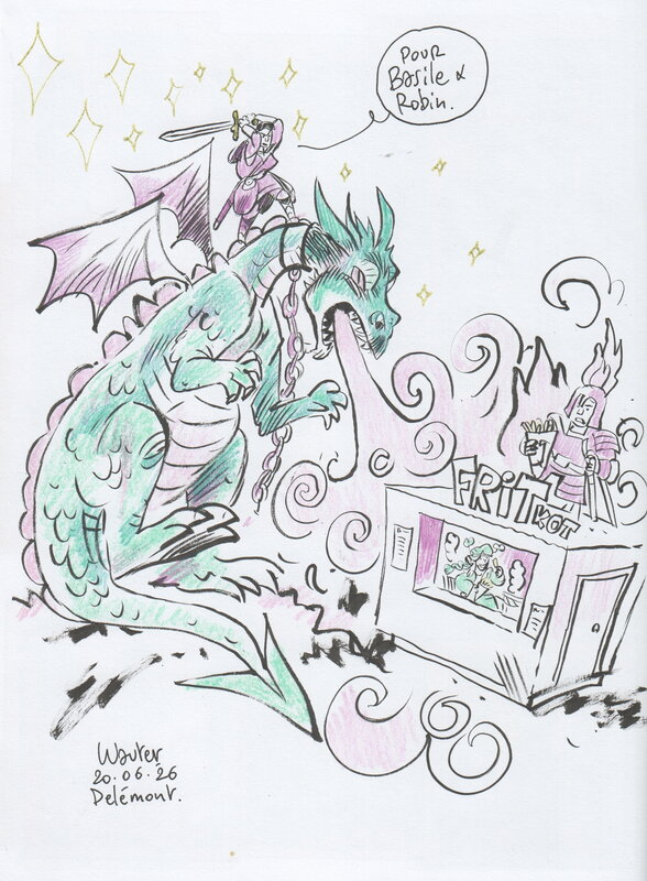 La quête by Wauter Mannaert - Sketch