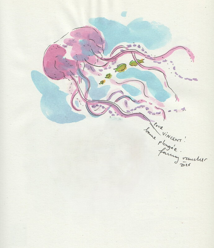Fanny Vaucher, Les paupieres des poissons - Sketch
