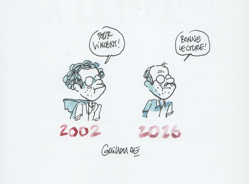Guillaume Long, Une sardine a la mer - Dédicace