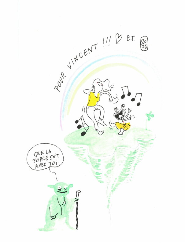 Emma Tissier, Vers L'infini Et Les Monts Auvergnats - Sketch
