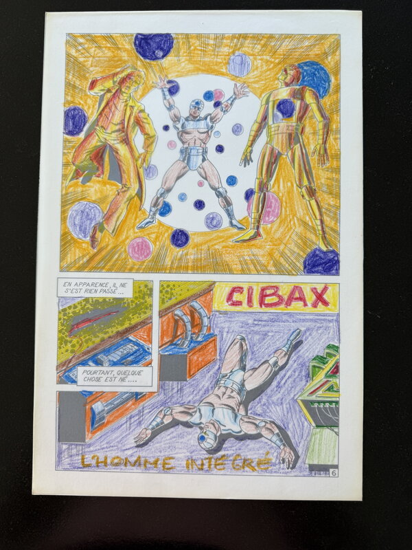 For sale - André Amouriq, Planche originale 