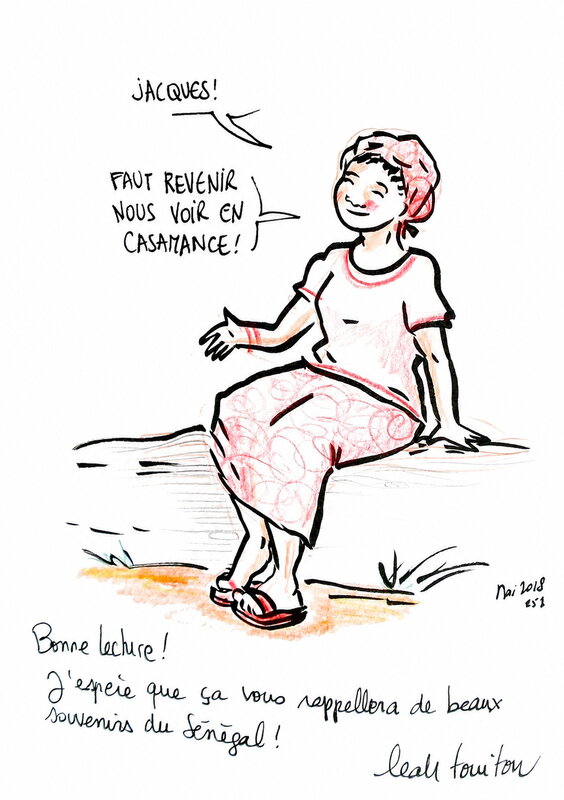 Café Touba par Léah Tioutou - Dédicace