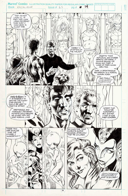 For sale - Excalibur #63 p14 by Alan Davis, Mark Farmer - Comic Strip