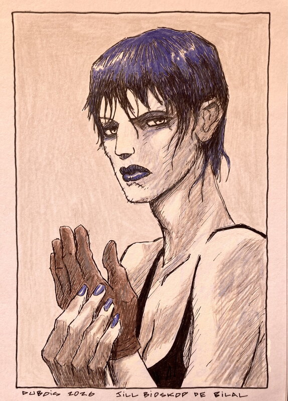 Stéphane Dubois, La femme piège - Jill Bioskop 2026 - Illustration originale