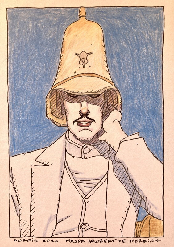 Major Gruber - 2026 par Stéphane Dubois - Illustration originale
