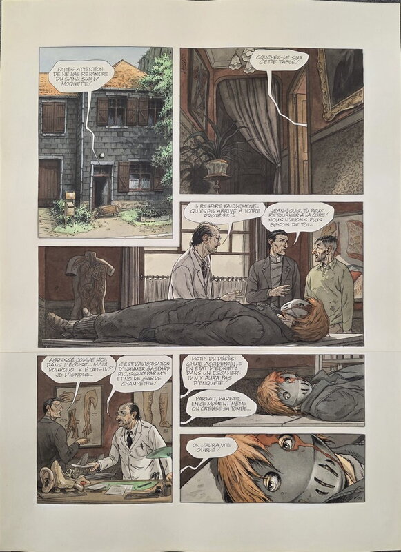 En vente - Extra-Muros T.2 par Daniel Hulet - Planche originale