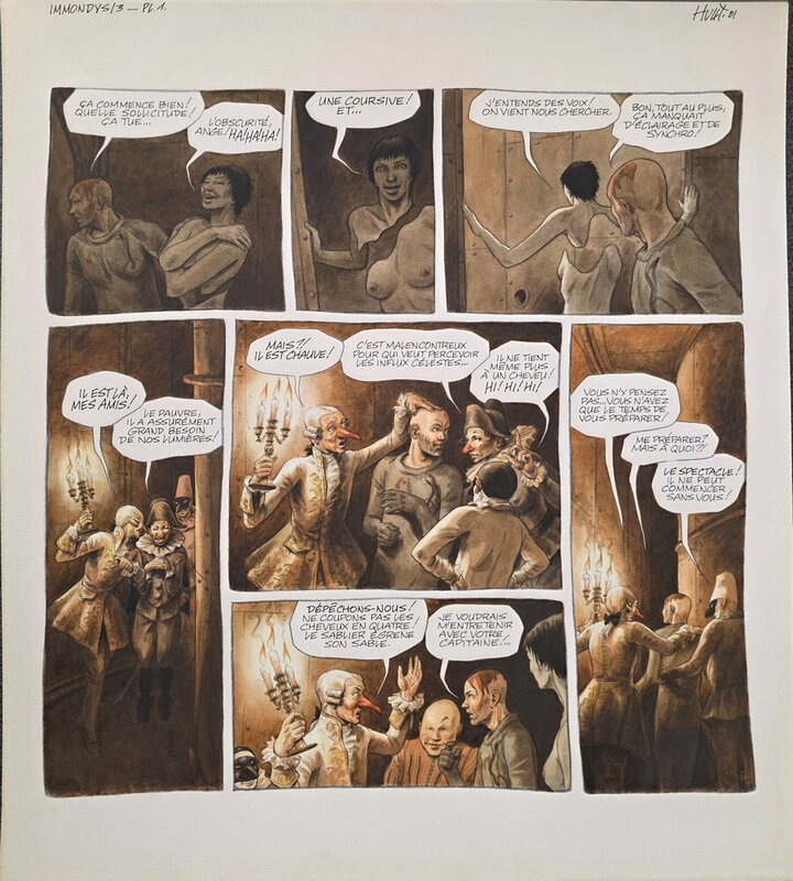 For sale - Daniel Hulet, Immondys , au delà de l'impossible T.3 - Comic Strip