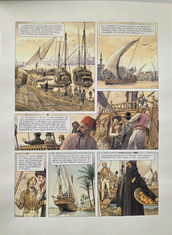 For sale - Daniel Hulet, Le décalogue - Les Fleury-Nadal - Comic Strip