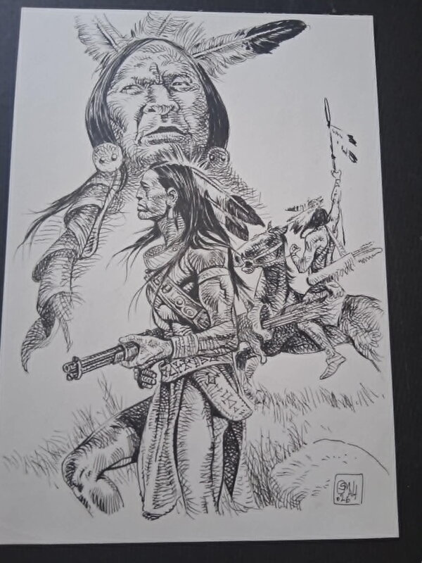 Osman Hajdarevic, Law of life Illustration - Illustration originale