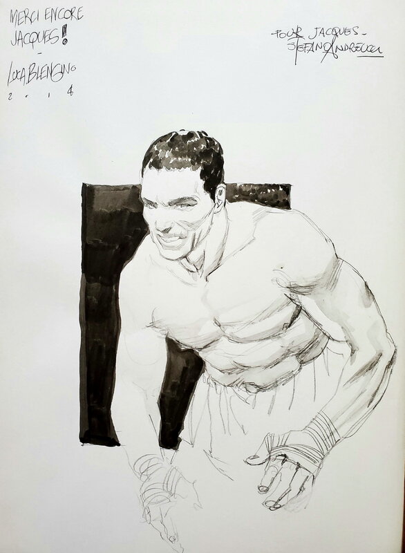 Stefano Andreucci, Luca Blengino, LES 7 MERVEILLES   T1 LA STATUE DE ZEUS  432 AV. J.-C. - Dédicace