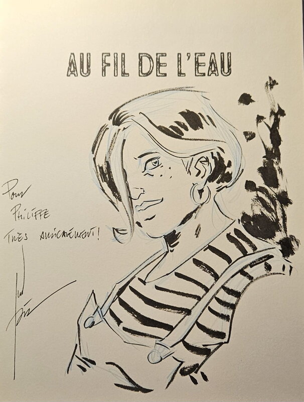 Au Fil de l'Eau par Juan Diaz Canales - Dédicace