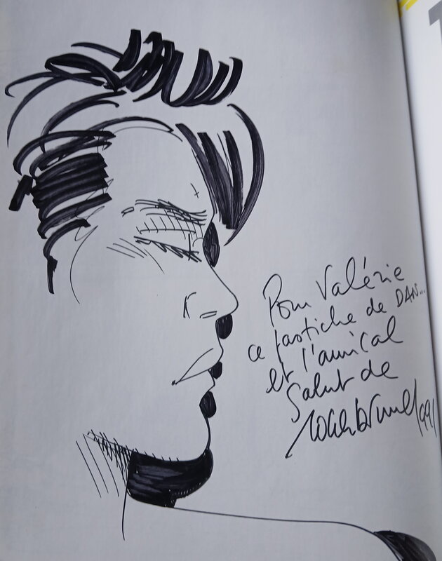 Dédicace Roger Brunel - Le Solitaire  - Tome 3 : Tatanka - Mounier - Sketch
