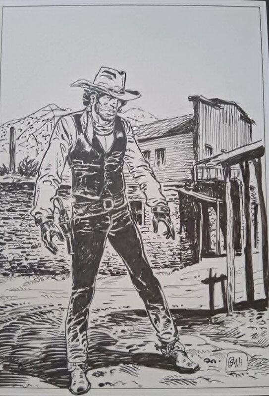 Blueberry by Osman Hajdarevic - Original Illustration