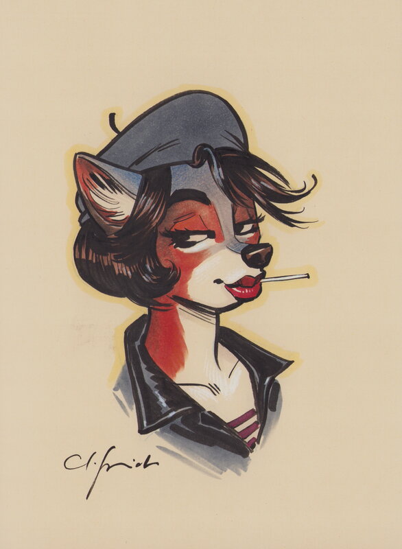 Rachel Zucco par Juanjo Guarnido - Illustration originale