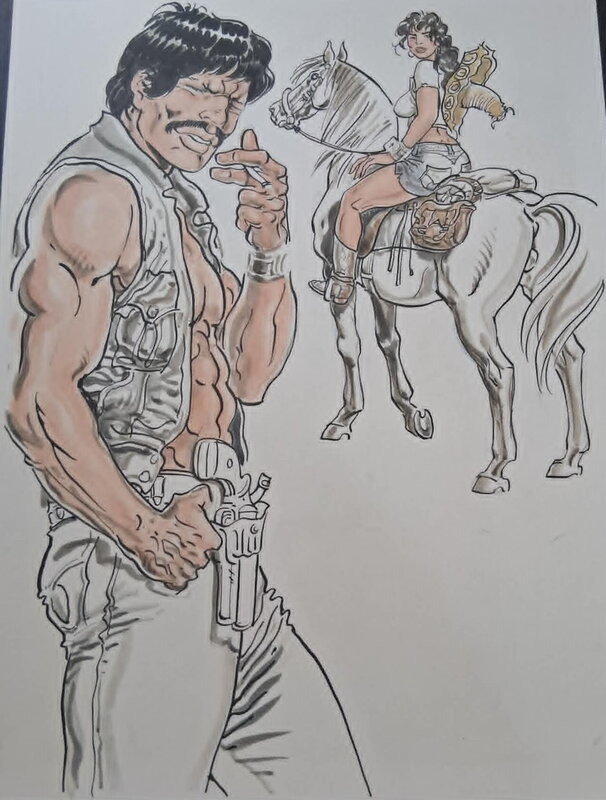 Archie Cash by Malik - Original Illustration