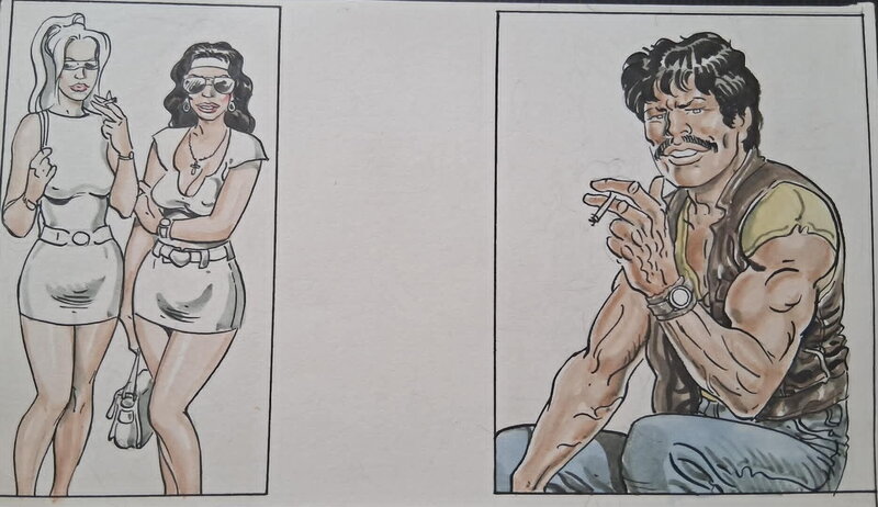Archie Cash par Malik - Illustration originale