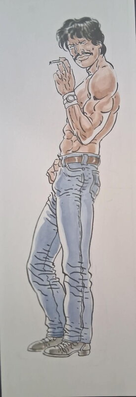 Archie Cash by Malik - Original Illustration