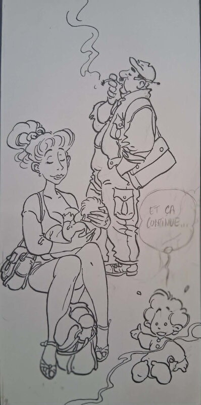 Cupidon par Malik - Illustration originale