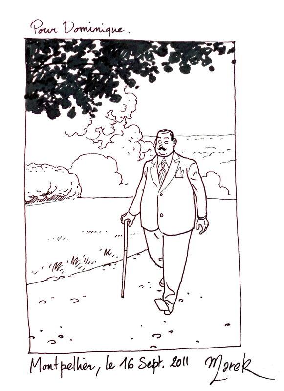 Marek, Agatha Christie - T21 - Sketch