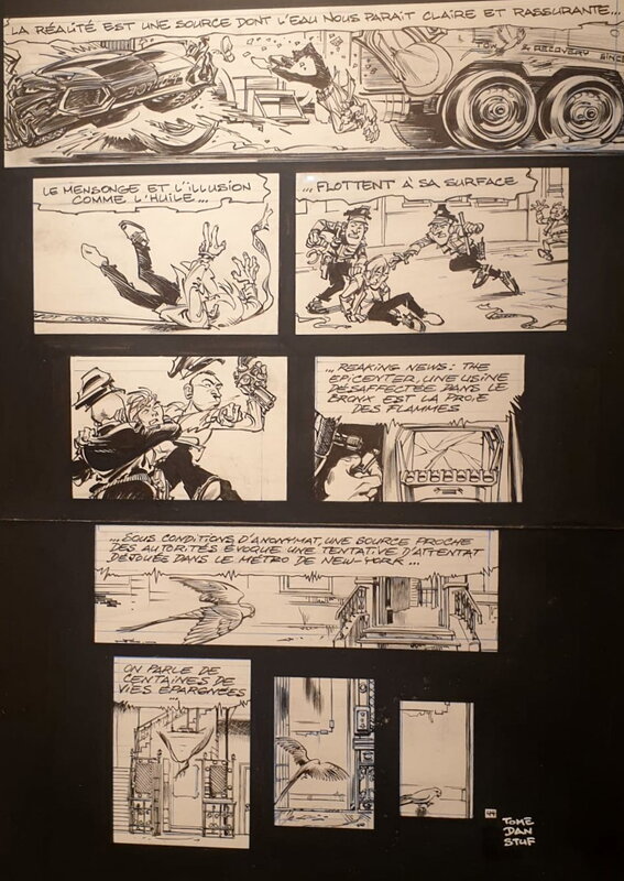 Soda par Dan Verlinden - Planche originale