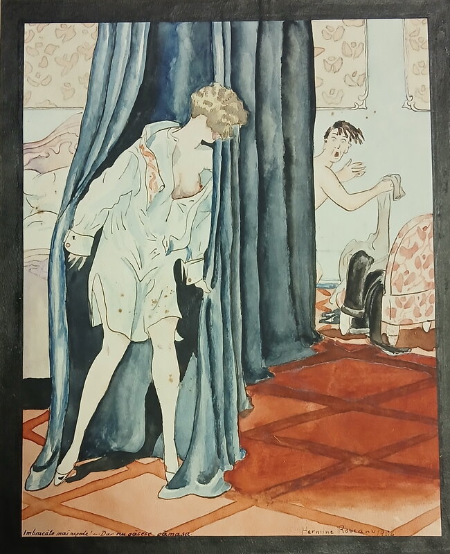 Gag roumain - Hermine Roșeanu - 1926 - Illustration originale