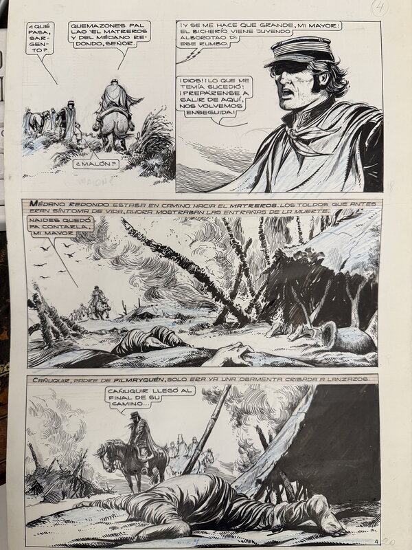 “El Huinca” Pag 59 by César Spadari - Comic Strip