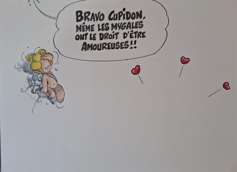 Cupido(N) par Malik - Illustration originale