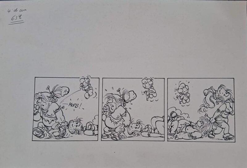 Malik, Cupido(N) gag published - Illustration originale