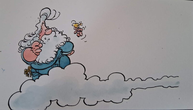 Malik, Cupido(N) 's St Pierre - Illustration originale