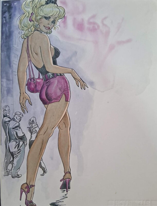 Sexy lollipop by Malik - Original Illustration