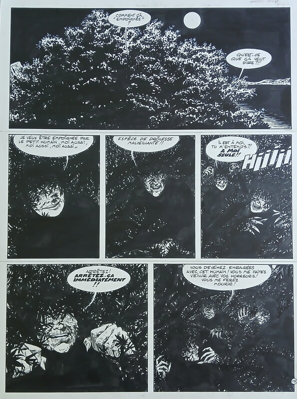 Celui-Là - Tome 2 : Celui qui achève - planche 19 - Claude Auclair - Planche originale