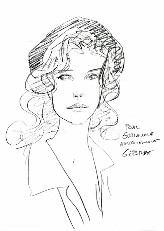 Jean-Pierre Gibrat, Le vol du corbeau - T1 - Sketch