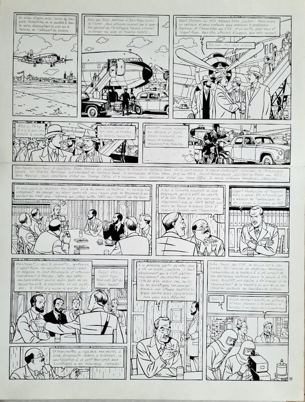 Blake et mortimer by André Juillard, Yves Sente - Comic Strip