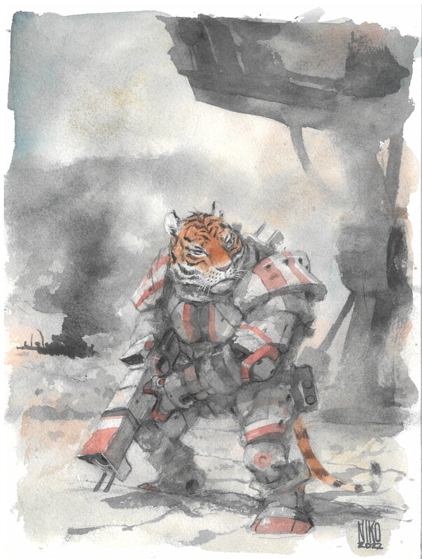 Henrichon - Original Illustration