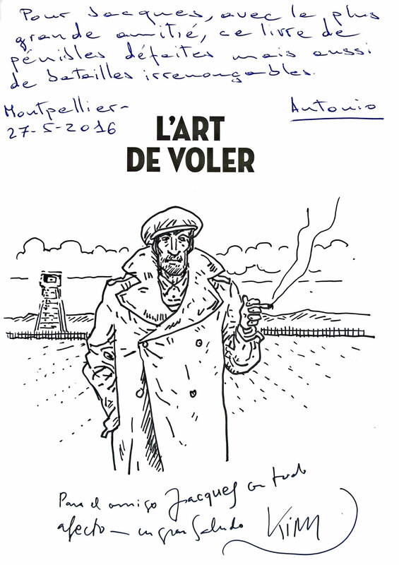 L'art de voler par Kim, Antonio Altarriba - Dédicace
