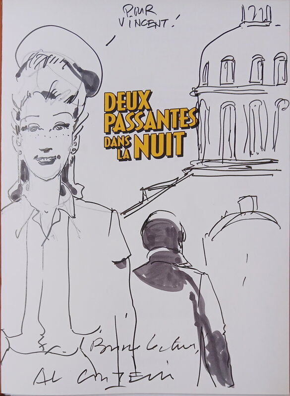 Arlette by Al Coutelis - Sketch