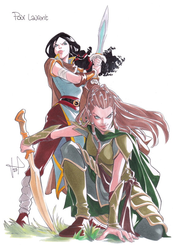 Livia Pastore, Mages - illustration Disha et Aliksa - Original Illustration